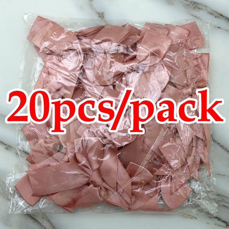 Set 20 Dây Ruy Băng Polyester Tự Làm Đồ Thủ Công Trang Trí