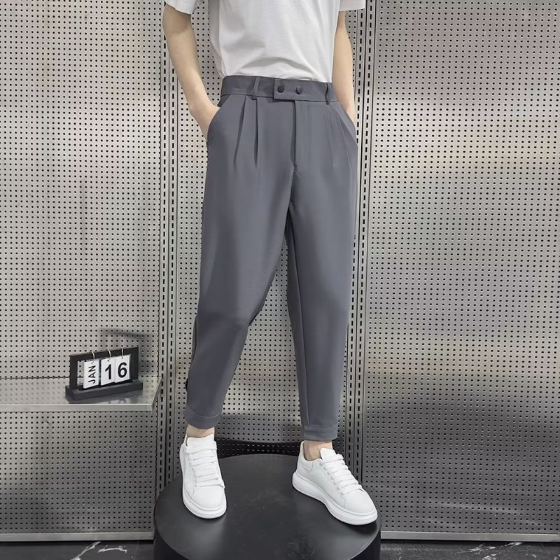 Quần Legging Dáng Rộng Thời Trang Mùa Hè Giản Dị Dành Cho Nam