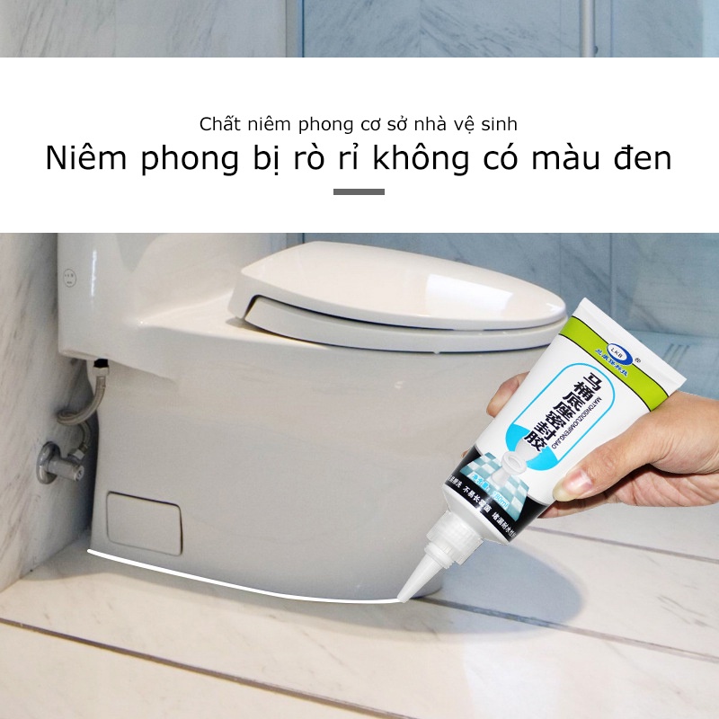 Keo trám gạch nhà tắm, nhà vệ sinh chuyên dụng, keo dán mạch gạch chống thấm nước dung tích 180ml SHERI