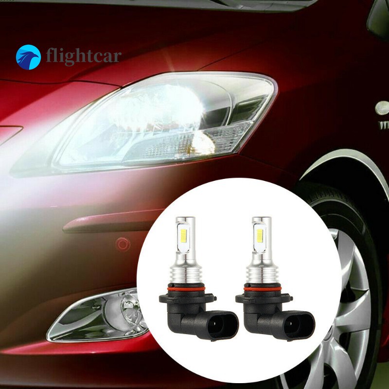 Ft 2 cái 35w 9005 hb3 đèn pha led bộ bóng đèn chip xe hơi lỗi canbus đèn pha miễn phí 6000k