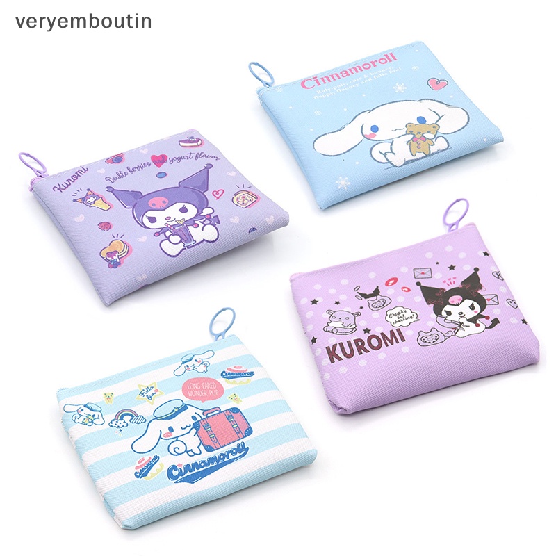 Trong ví tiền xu dễ thương túi lưu trữ ví anime ví nhỏ cho bé gái tai nghe chìa khóa lưu trữ túi ly hợp túi đựng thẻ id di động n