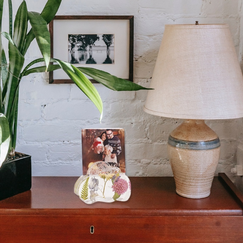 Zuoo Khuôn Silicon Hình Lục Giác Màu Cầu Vồng Dùng Trưng Bày Thẻ diy