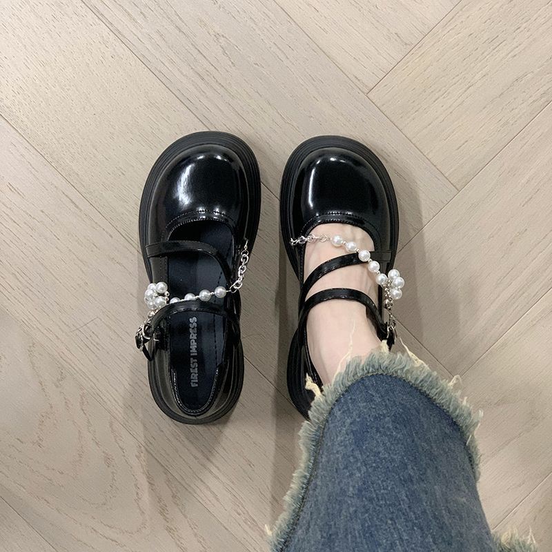 UETEEY giày búp bê Mary Jane Lolita Đế da mềm đế êm thời trang 2023 B28G17U