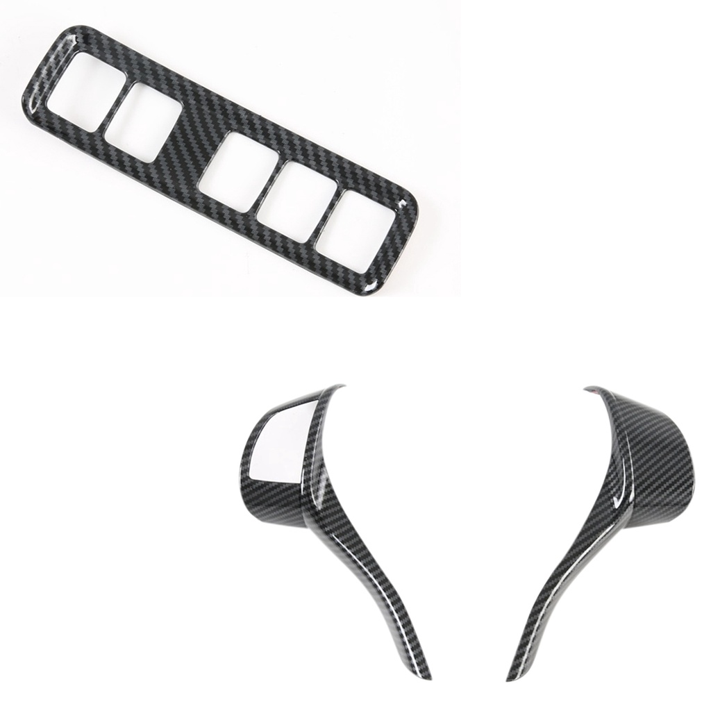 Viền Trang Trí Nút Công Tắc Đèn Pha Cho Nissan Navara NP300 2016-2021