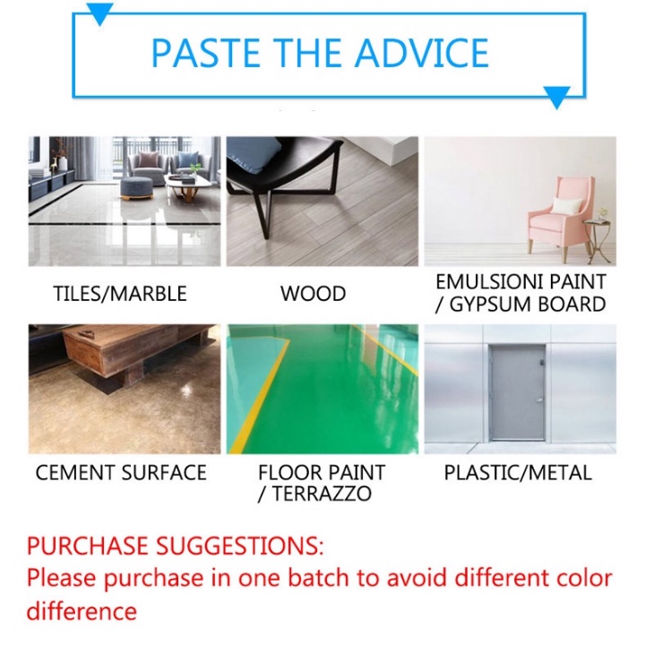 Miếng Dán Sàn Nhà Bằng PVC Chống Nước Không Phai Họa Tiết Cẩm Thạch