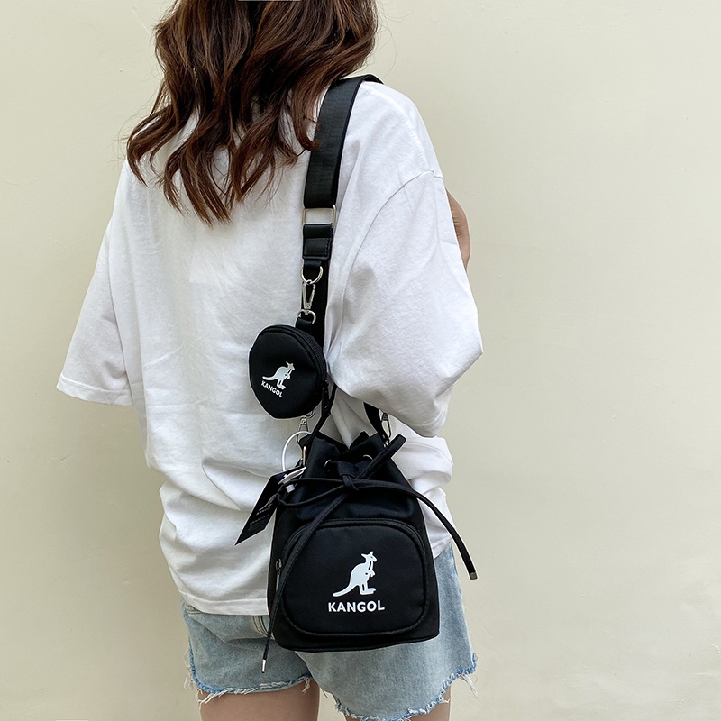 Túi Đeo Chéo Vai KANGOL5666 Chống Mòn Dành Cho Nam