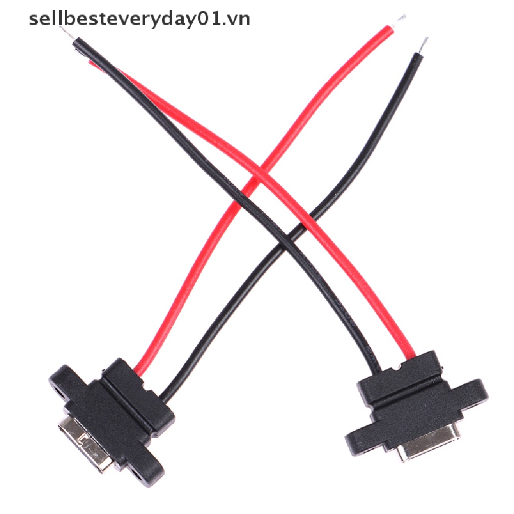 Set 2 Đầu Nối USB 3.1 Type-C 2Pin SMD SMT Female Chất Lượng Cao