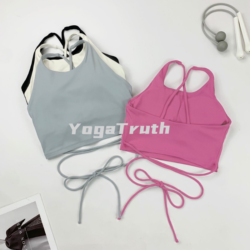 Áo Ngực Thể Thao Dây Mảnh Hở Lưng Tập Yoga Dành Cho Nữ