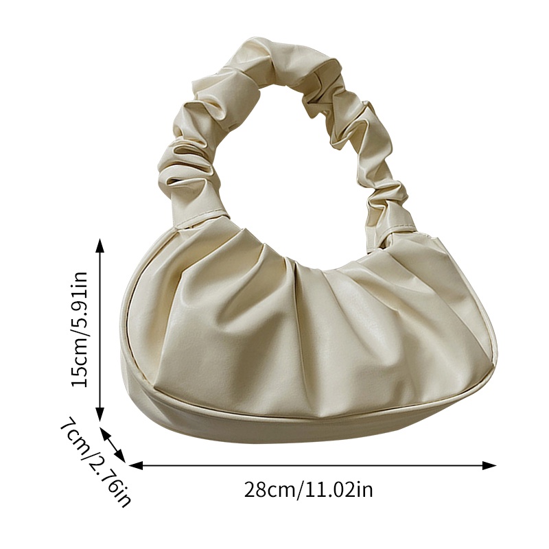 Túi Xách Da Pu Hình Đám Mây Xinh Xắn Cho Nữ