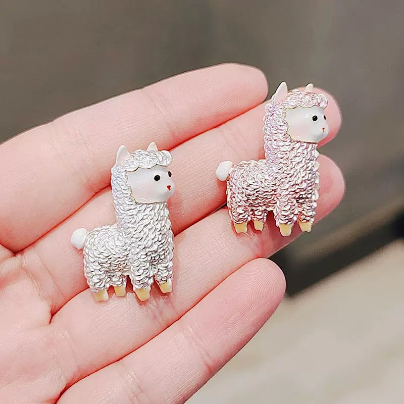 Trâm Cài Áo Hình Lạc Đà alpaca Dễ Thương Dành Cho Nữ
