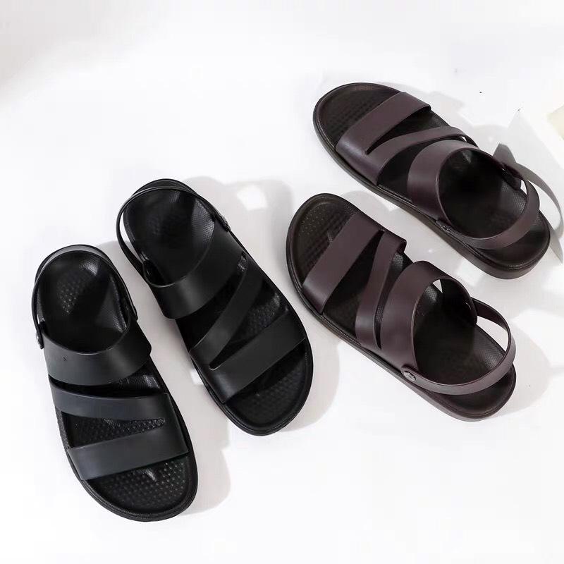 Dép xăng đan sandal nam ba quai - Chất liệu PVC mềm - Thương hiệu LUOFU E6181