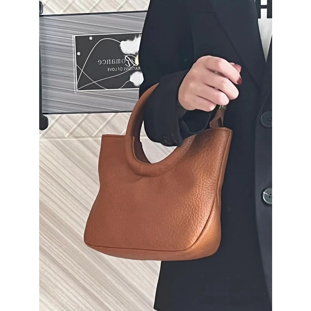 Túi Đeo Chéo Da Mềm Kiểu Xếp Ly Thời Trang Hàn Quốc 2023 Cho Nữ