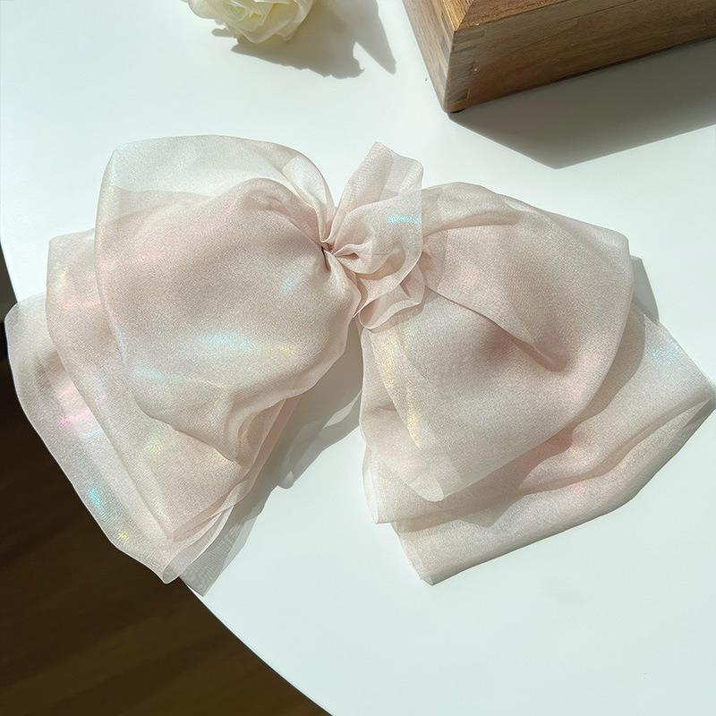 Kẹp Tóc Hình Nơ Nhiều Lớp Cỡ Lớn Phong Cách Hàn Quốc Tinh Tế Thời Trang Cho Nữ