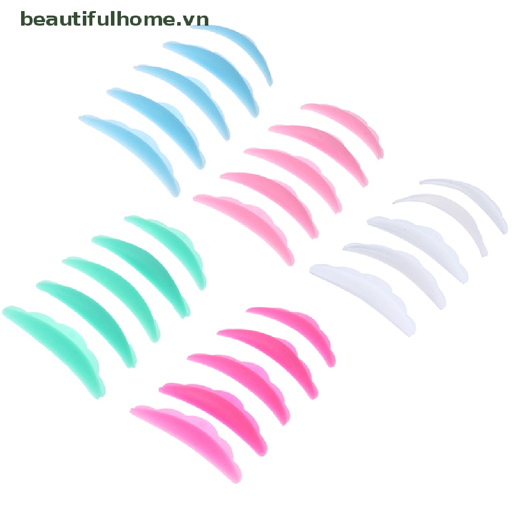 Bộ 5 Cặp Đệm Uốn Cong Và Làm Dài Lông Mi