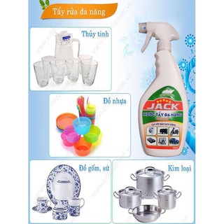 Chất Tẩy Đa Năng Jack 650ml