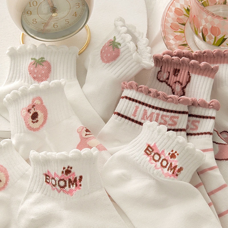 Vớ Mỏng Cổ Cao Chống Rơi Khử Mùi Thời Trang Mùa Hè