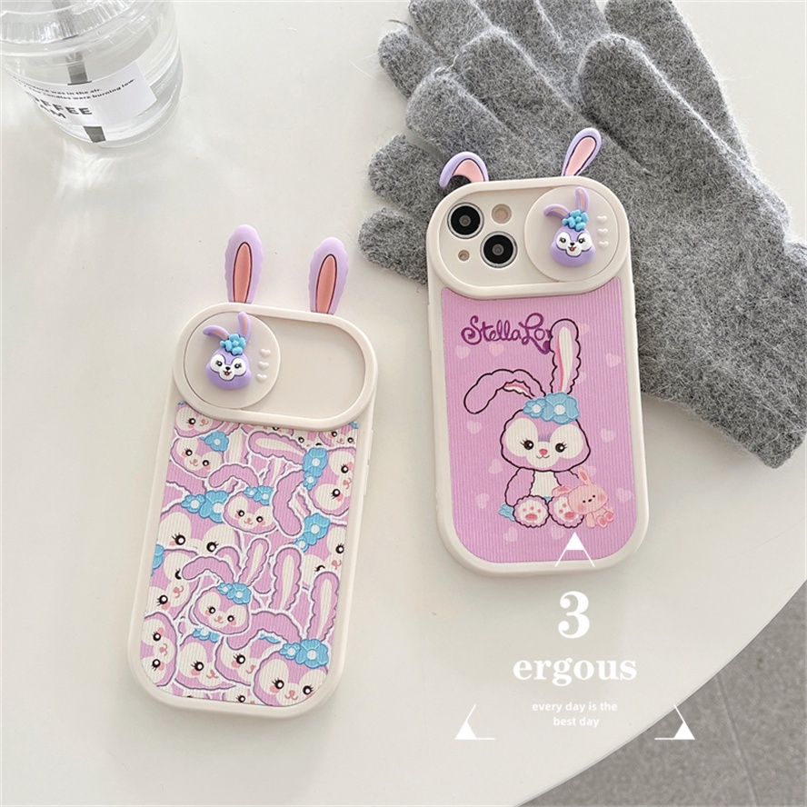 Ốp Điện Thoại TPU Mềm Trang Trí Búp Bê Hoạt Hình 3D Cho IPhone 14 13 12 11 Pro Max