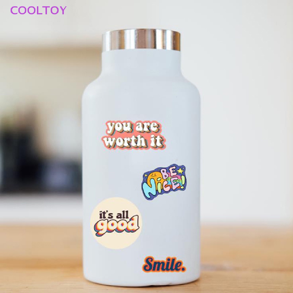 Cooltoy Set 50 Sticker Câu Nói Truyền Cảm Hứng