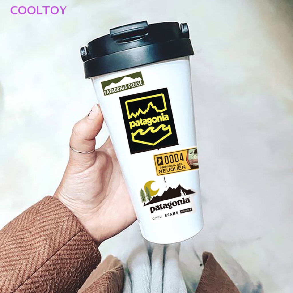 Cooltoy Set 50 Sticker Patagonia Graffiti Dán Laptop Hành Lý Cắm Trại Cảnh Quan Bán Chạy