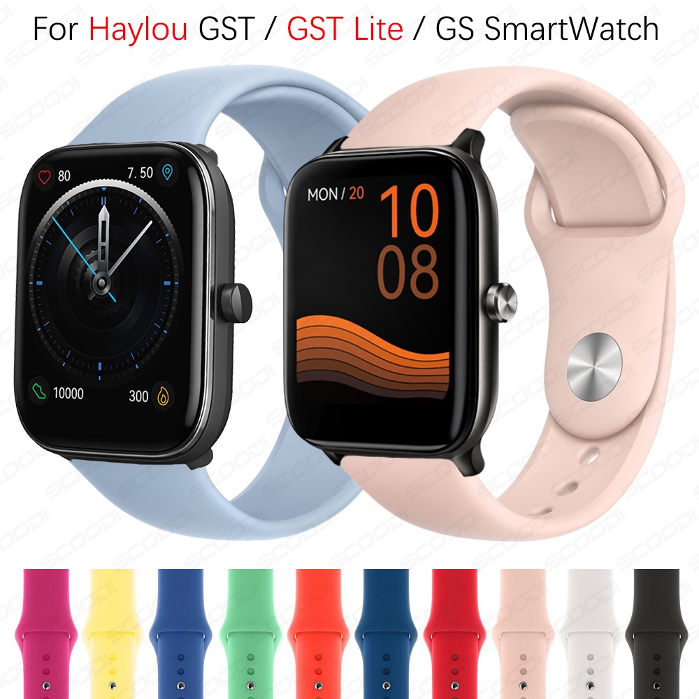 Dây Đeo Silicone Cho Đồng Hồ Thông Minh Haylou GST Lite / GST / GS