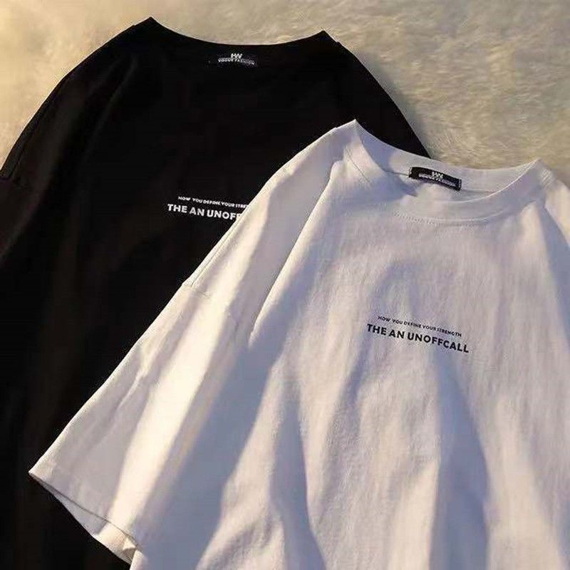 Áo Thun Tay Ngắn In Chữ Đơn Giản Phong Cách Đường Phố Mỹ Thời Trang Mùa Hè Cho Nữ
