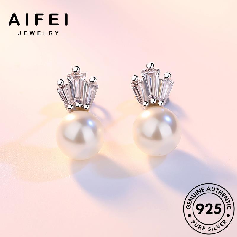 AIFEI JEWELRY xỏ giản quốc Thời nguyên tai tua thật bông vương phụ nữ bản miện đơn hàn trang sức trai 925 vành tròn khuyên bạc thời ngọc kiện E188