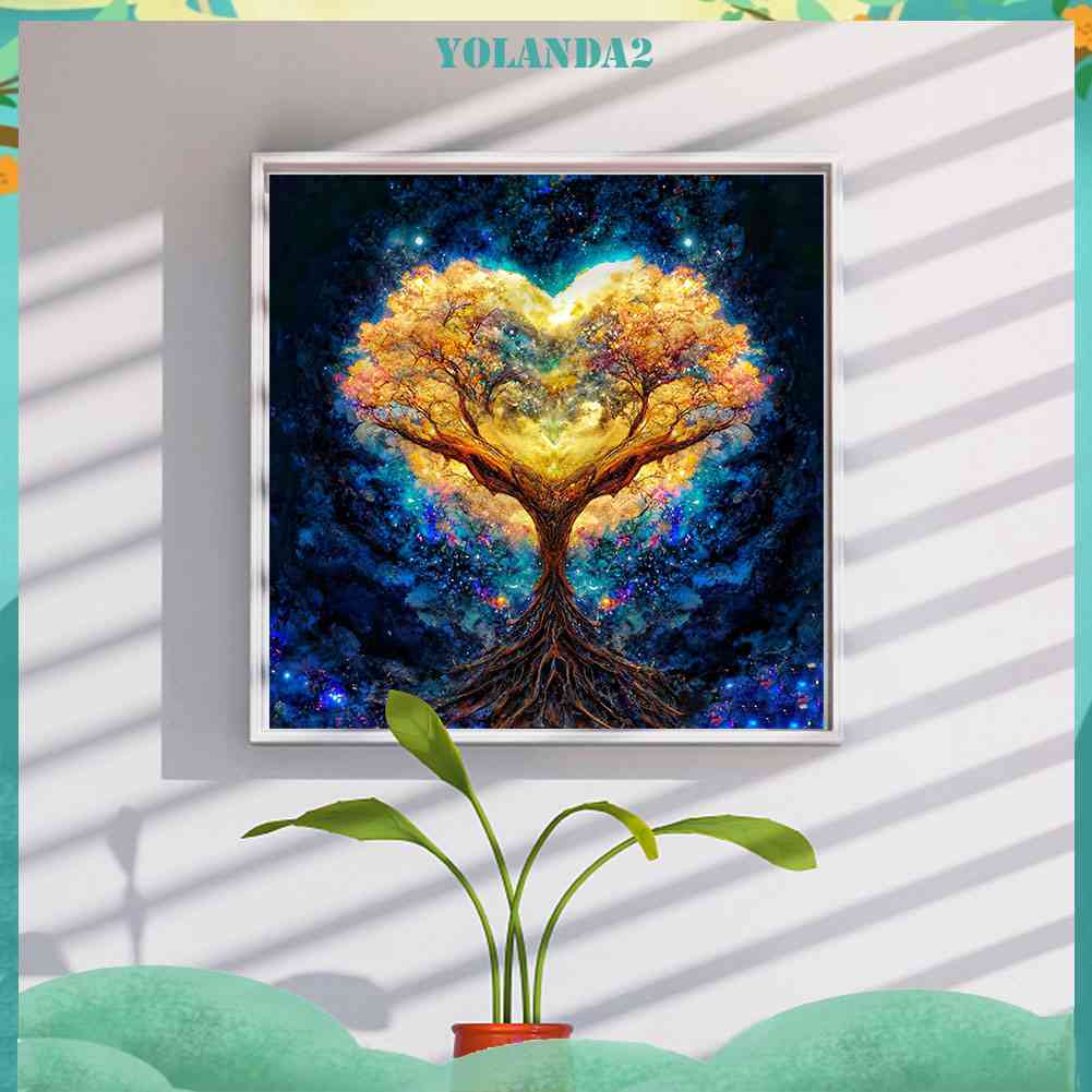 Bộ Tranh Đính Đá 5D Toàn Diện Họa Tiết Trừu Tượng Độc Đáo DIY Dùng Trang Trí Nhà Cửa