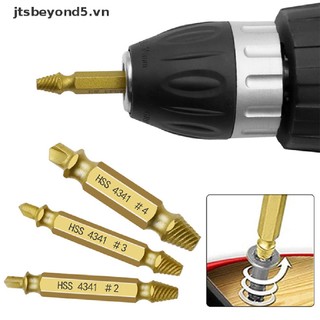 6 cái Bộ mũi khoan vắt vít bị hỏng Lấy ra Dụng cụ tháo bu lông vít bị hỏng ..