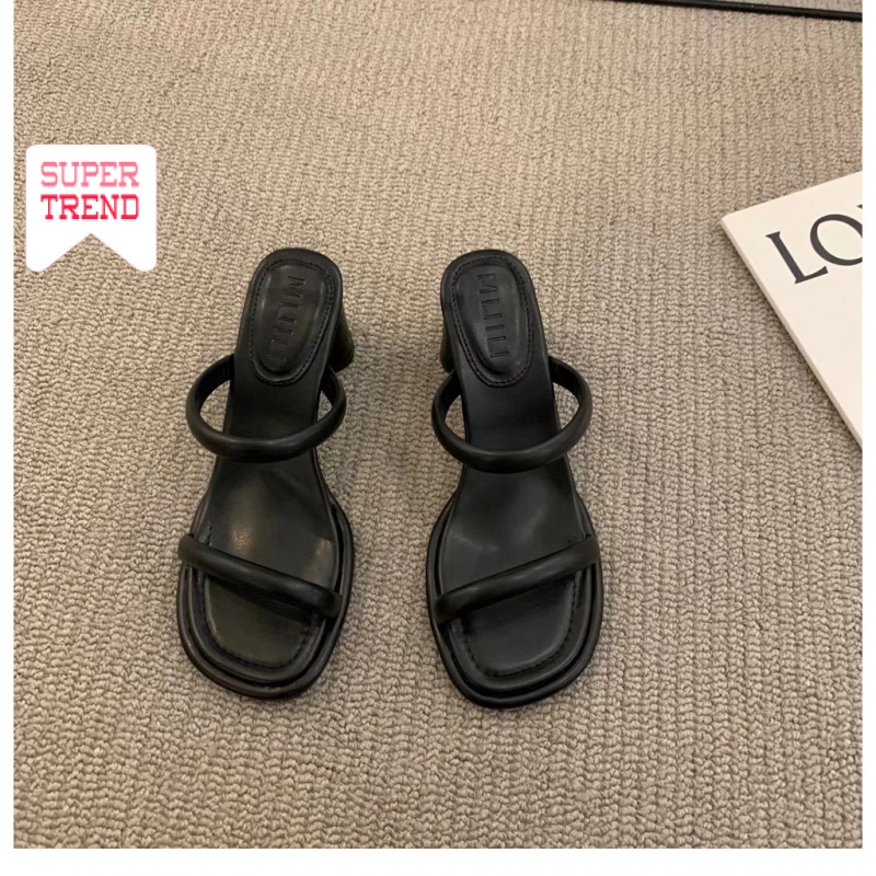 Giày Sandal Cao Gót Phong Cách Pháp Hàng Mới Thời Trang Mùa Hè 2022