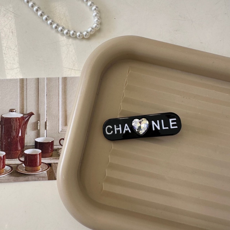 Kẹp Tóc Đính Đá Hình Trái Tim Phong Cách Pháp Cho Nữ