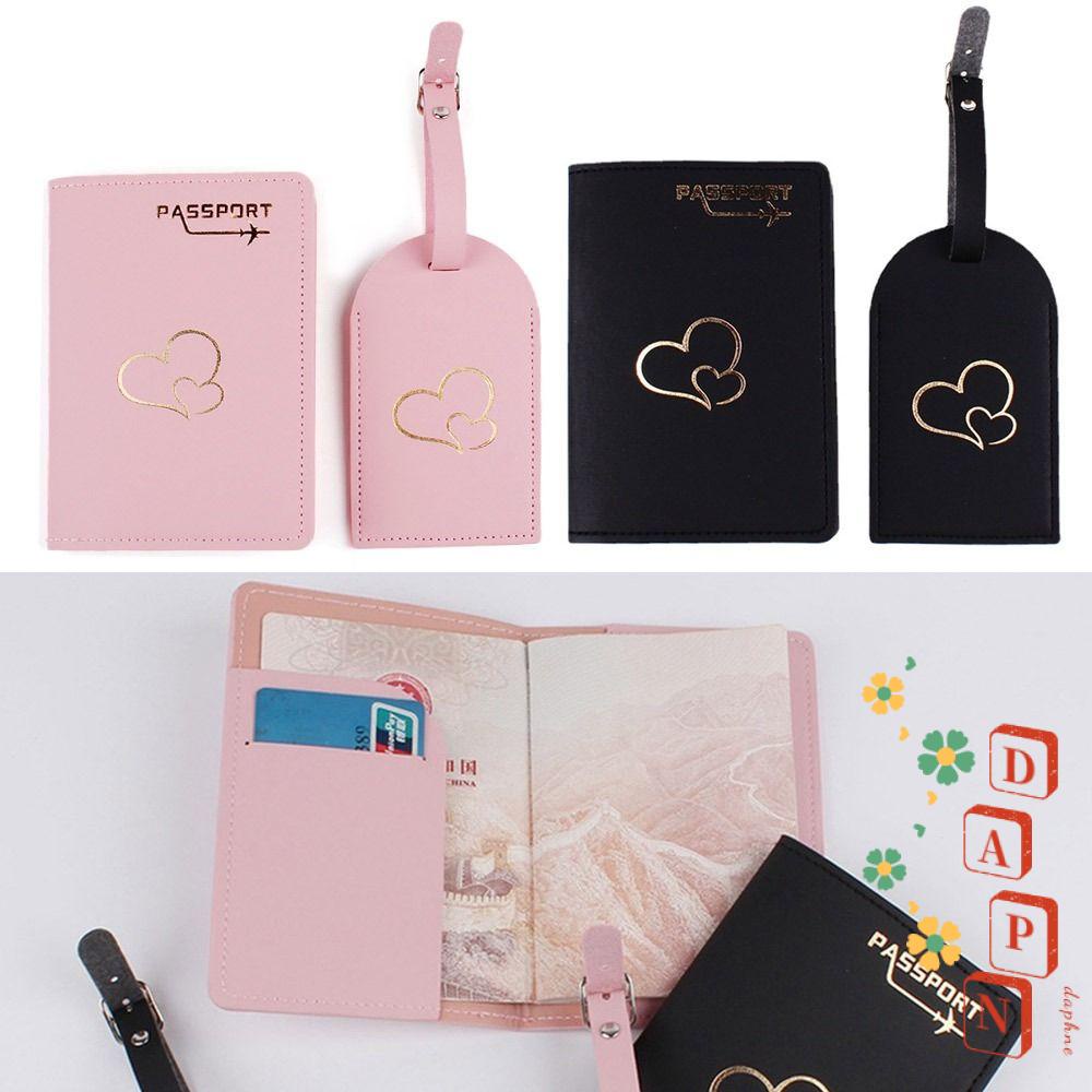 Ốp Da PU Bảo Vệ Hộ Chiếu DAPHS Unisex