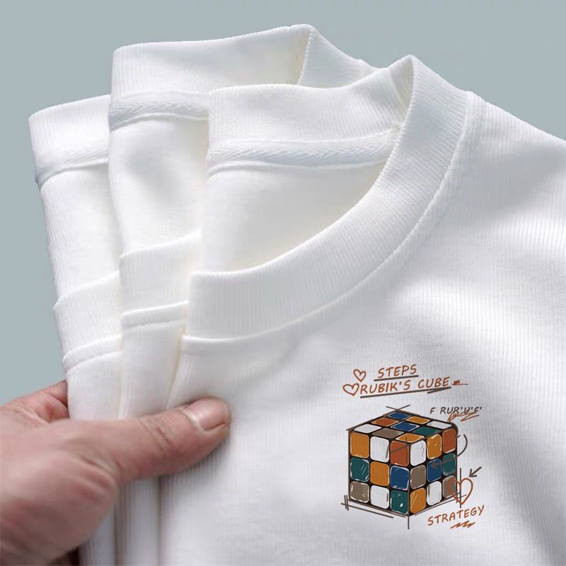 Áo Thun 100% Cotton Tay Ngắn Dáng Rộng Thời Trang Mùa Hè Cho Nam Và Nữ