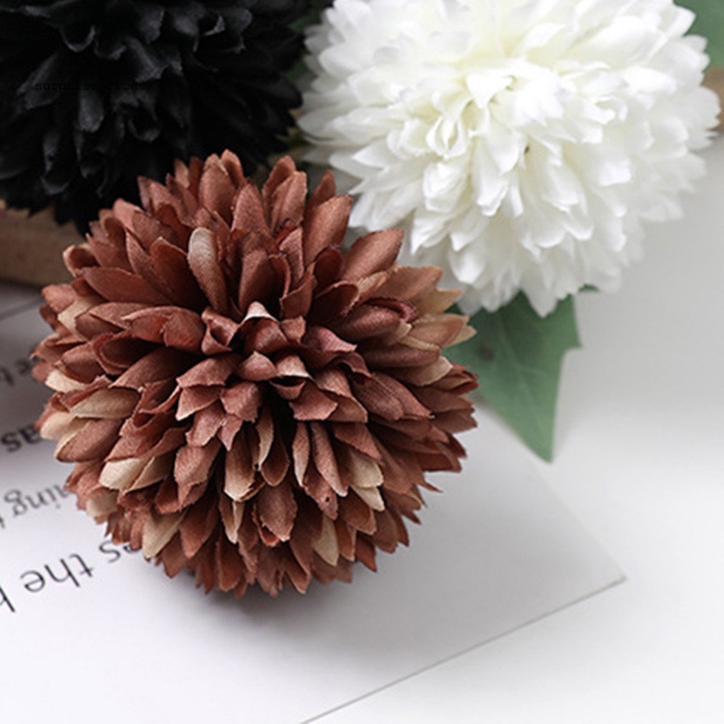 Bộ 5 Bông Hoa Nhân Tạo Chống Thời Tiết Dùng Trang Trí Nhà Cửa