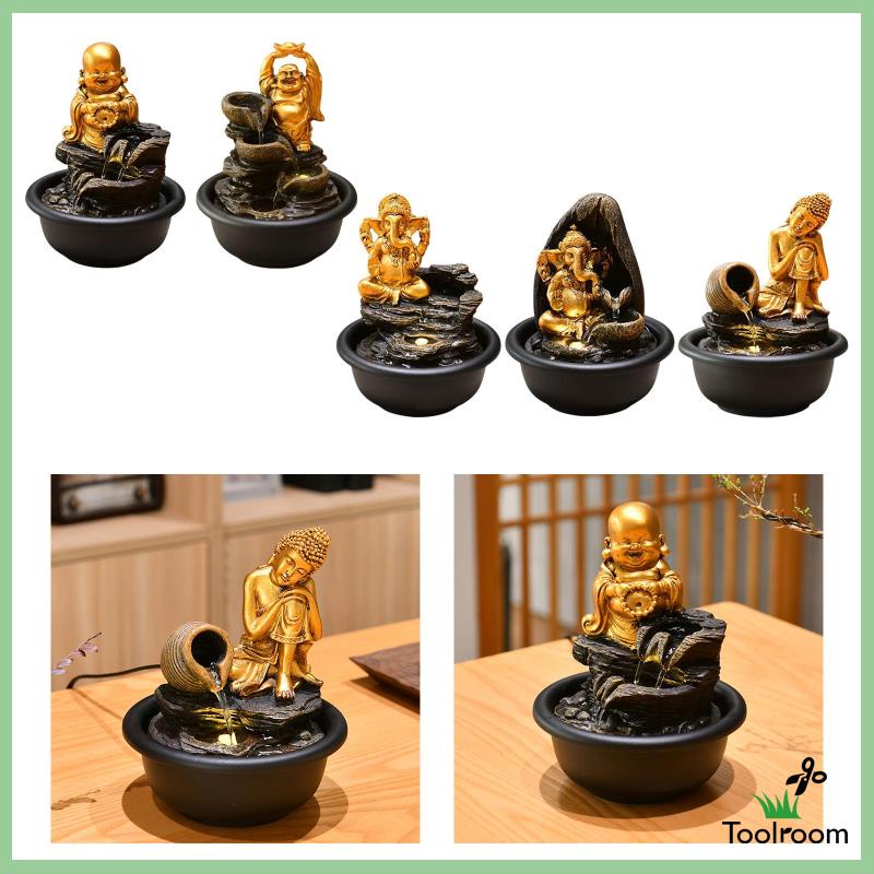 Đài Phun Nước Hình Tượng Phật Để Bàn Trang Trí Văn Phòng / Nông Trại