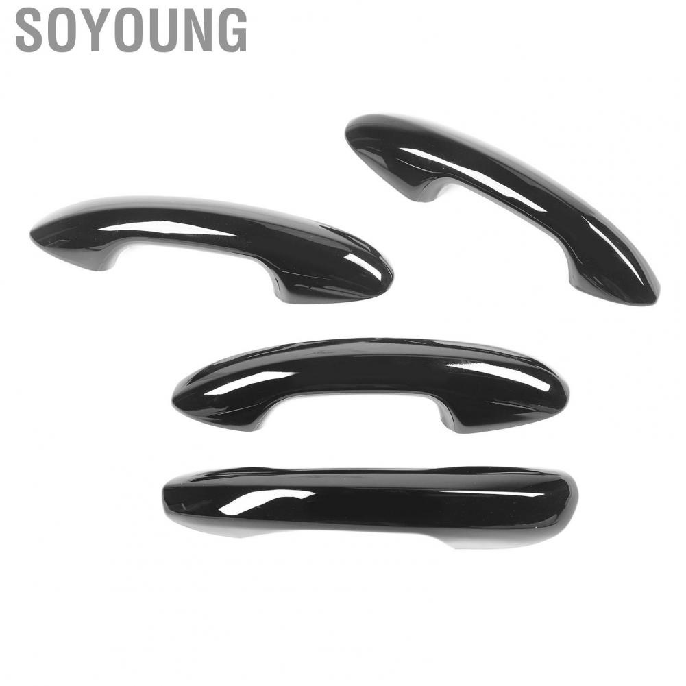 Soyoung Outer Door Handle Trim  Great Hand Feeling Car Exterior Cover Long Lasting Anti Aging Scratch Resistant ABS for C‑class W206 2022 and Up