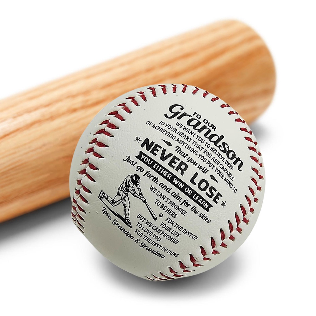 Quả Bóng Chày Bằng Da PVC Lõi Nút Bần 9 Inch Cho Người Mới Bắt Đầu