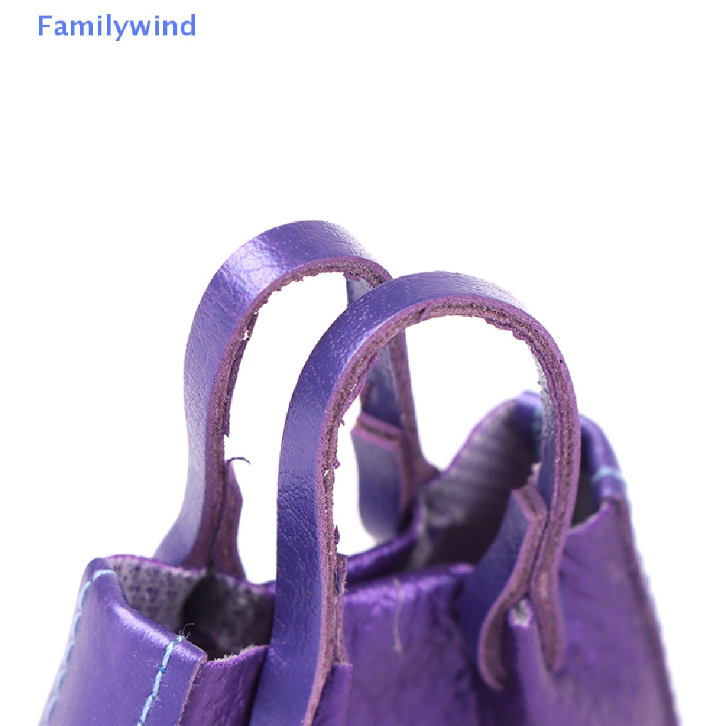 Túi Xách Da PU Trang Trí Nhà Búp Bê Tỉ Lệ 1 / 6 1 / 12