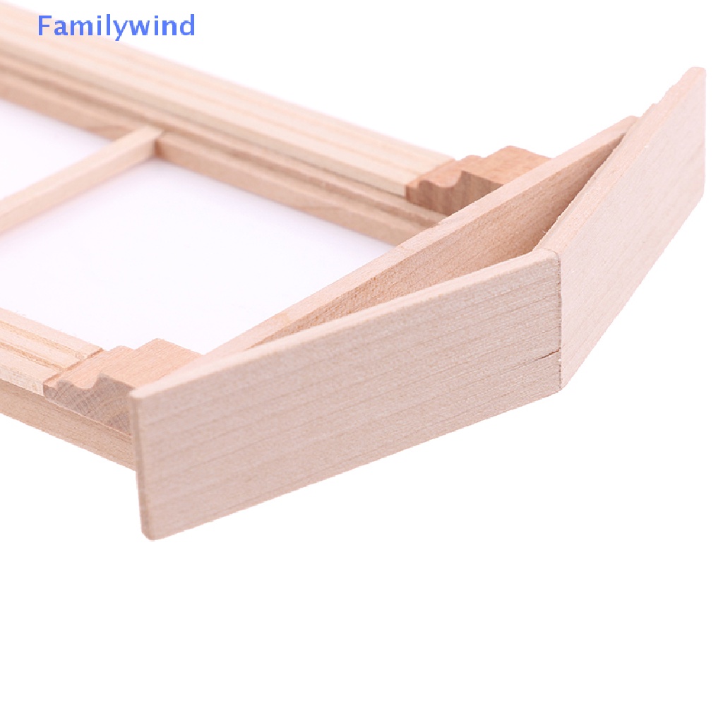 Cửa Sổ Mini Cho Nhà Búp Bê Tỉ Lệ 1 / 12