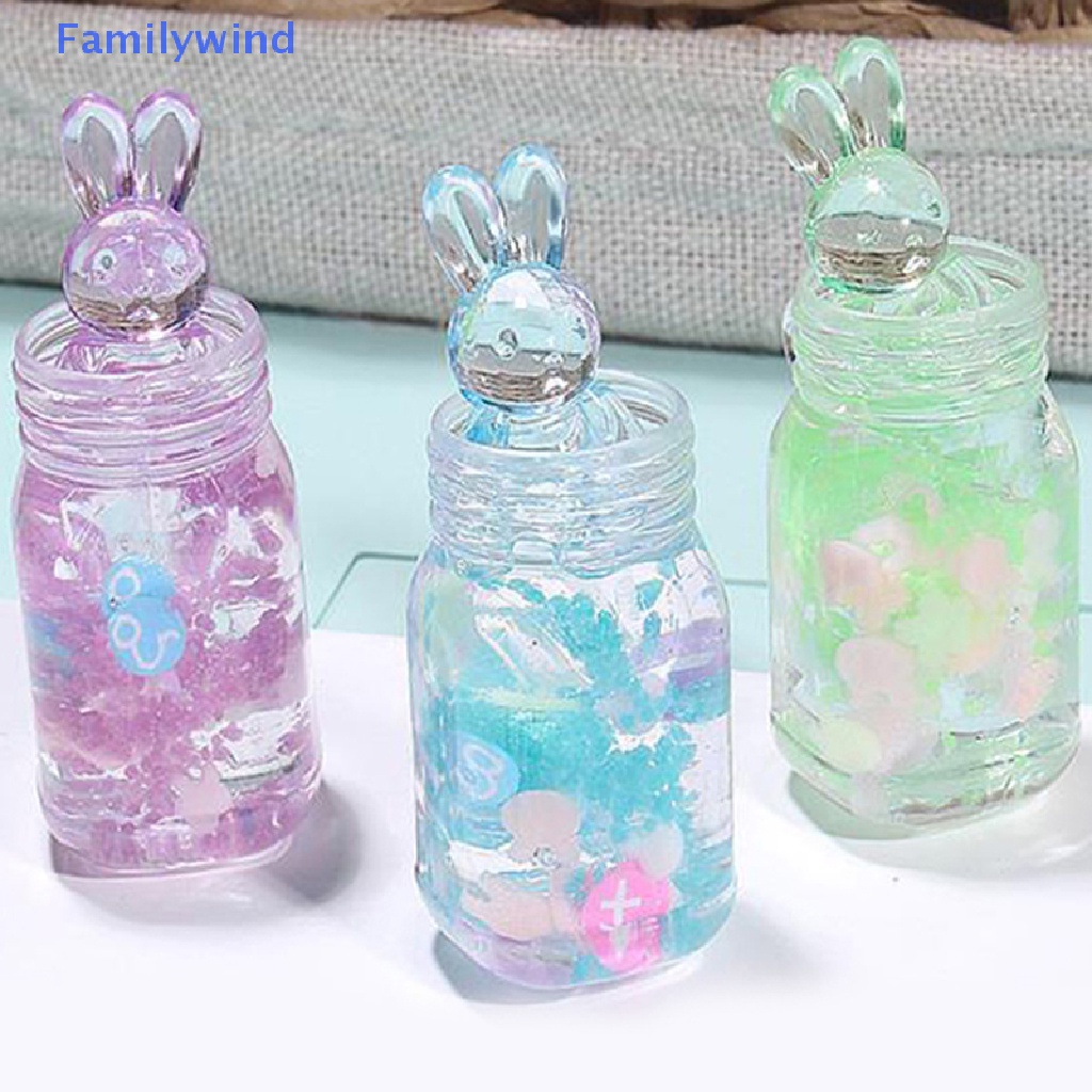 Set 2 Cốc Sứ Mềm Hình Thỏ Hoạt Hình Có Móc Khóa Trang Trí Nhà Cửa