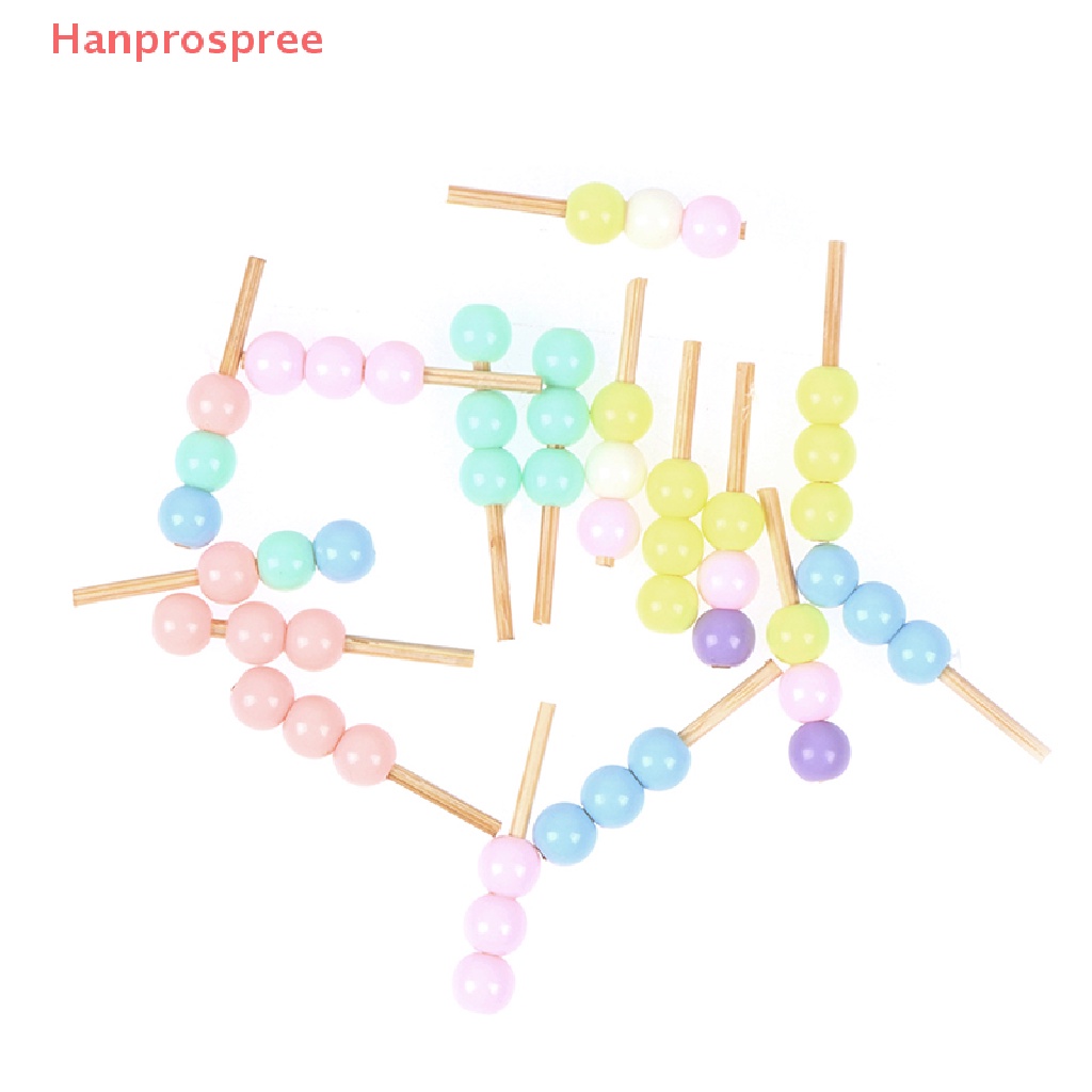 Bộ 2 Mô Hình Kẹo Mút / Hồ Lô / Bầu Trời Đầy Màu Sắc Trang Trí Nhà Búp Bê 1: 12