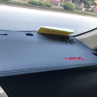 Thảm taplo da xe Vios 2014- 2015- 2016 - 2017 ( Da carbon cao cấp có chống trượt )