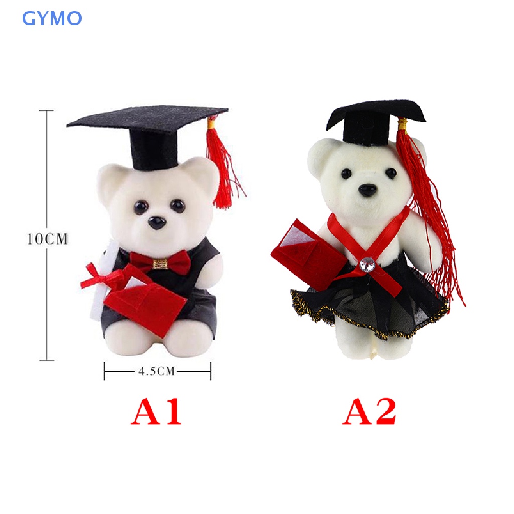 Búp Bê Gấu Bông Đứng 12cm Trang Trí Lễ Tốt Nghiệp