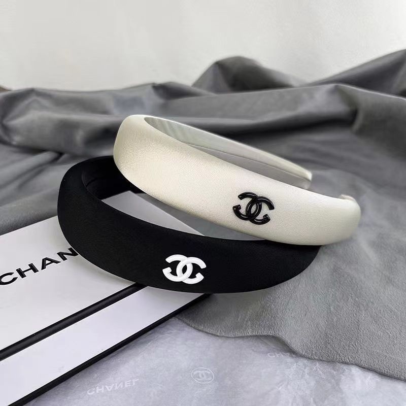 Net red Băng Đô Cài Tóc Bằng Lụa satin Chất Lượng Cao Màu Trắng Phong Cách retro Pháp Có Hương Thơm Đầu Lâu Nhỏ