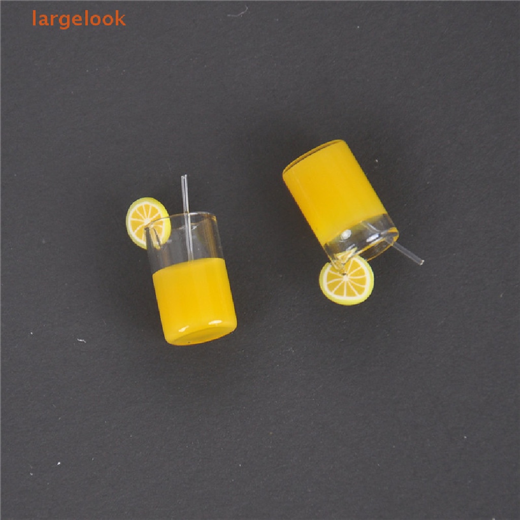 Set 2 Ly Nước Chanh Mini Tỉ Lệ 1: 12 Trang Trí Nhà Búp Bê