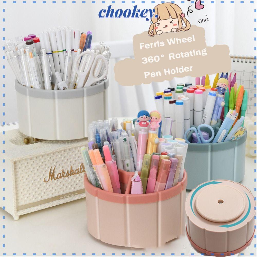 Hộp Đựng Bút Hình Khúc Côn Cầu Xoay 360 Độ Siêu Bền Cho Bé° Hộp Đựng Bút Hình Vòng Đu Quay Độc Đáo Tiện Dụng Cho Văn Phòng / Trường
