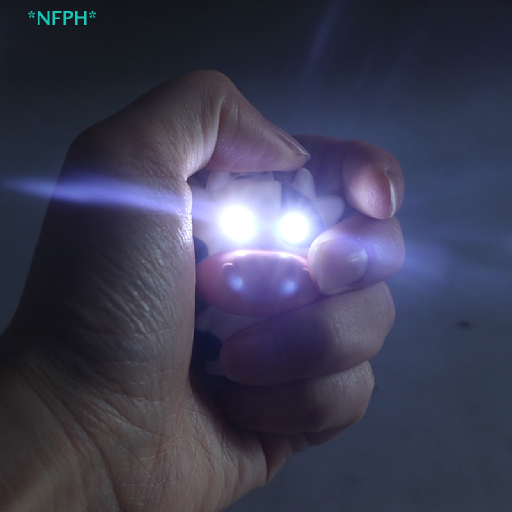 Móc Khóa Bò Sữa Có Đèn LED Độc Đáo Mới