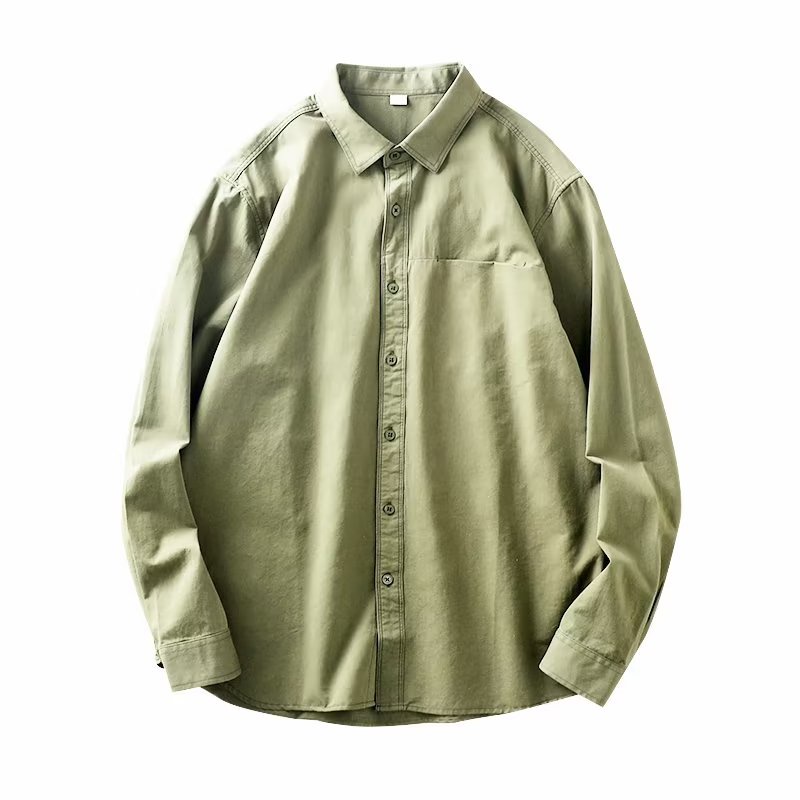 Áo Sơ Mi Cotton Dài Tay Thời Trang Công Sở Thanh Lịch Cho Nam