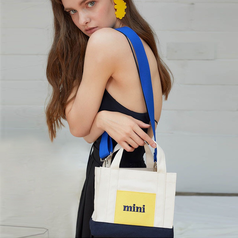 Túi vải Cỡ Lớn Thiết Kế Đơn Giản Thời Trang Hàn Quốc