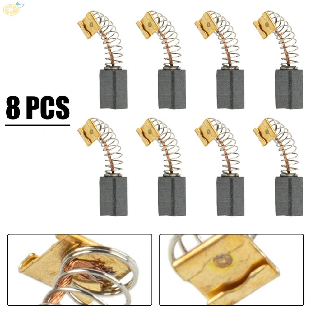 【VARSTR】Carbon Brushes Workshop Equipment 5mm 8Pcs Carbon For DH24PX Hammer Drill