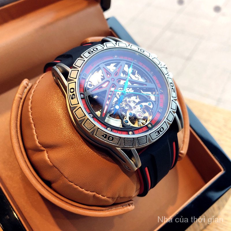 Đồng Hồ Cơ Tự Động Chống Thấm Nước Mukuo 63 Tourbillon Phát Sáng Độc Đáo Thời Trang Cho Nam